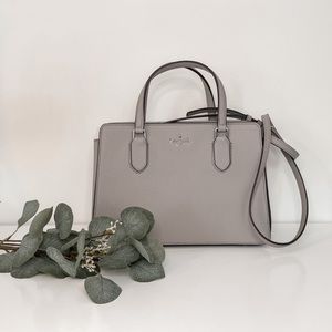 Kate Spade — Laurel Way Reese Handbag — Grey